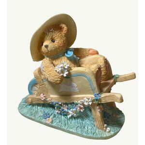 Cherished Teddies JENNIFER  GATHERING the BLOOMS..FRIENDSHIP  1994